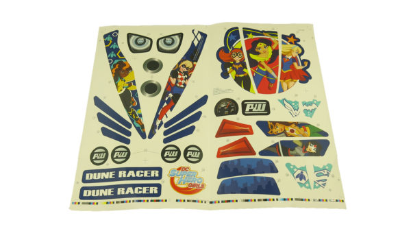 Decal for Dune Racer (DC Super Hero)