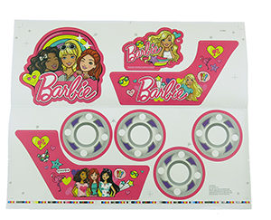 Decal for Jeep (Barbie 6v)(Main)
