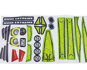 Decal For Dune Racer Extreme(Model FLM96)