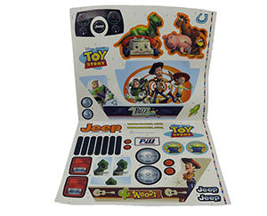 Decal for Jeep (Toy Story)