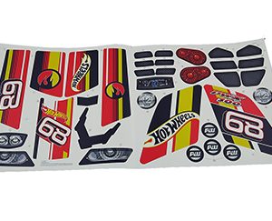 Decal for Racing ATV (Hot Wheels)(Model GWT20)