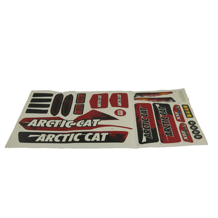 Decal for Arctic Cat Red Power Wheels Service Center
