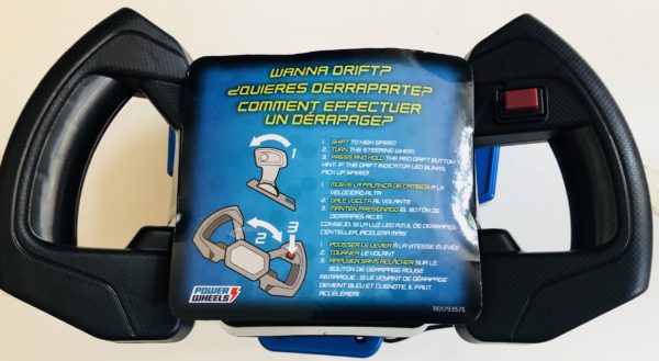 Boomerang Steering Wheel (Blue)(FLC33)