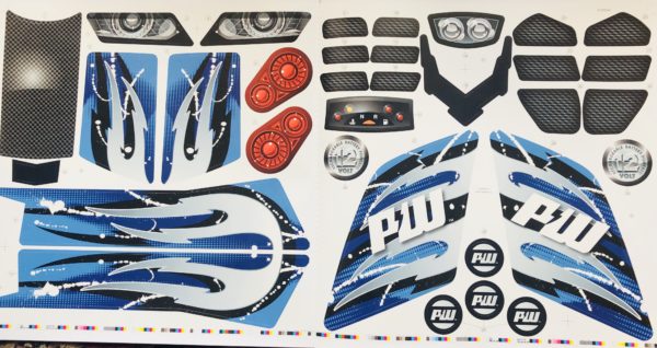 Decal for Racing ATV (Model FYX52)